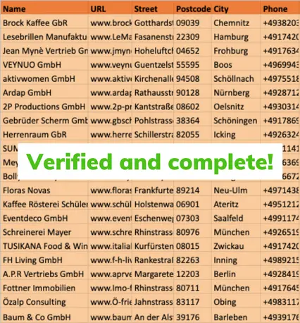 Verified and complete!